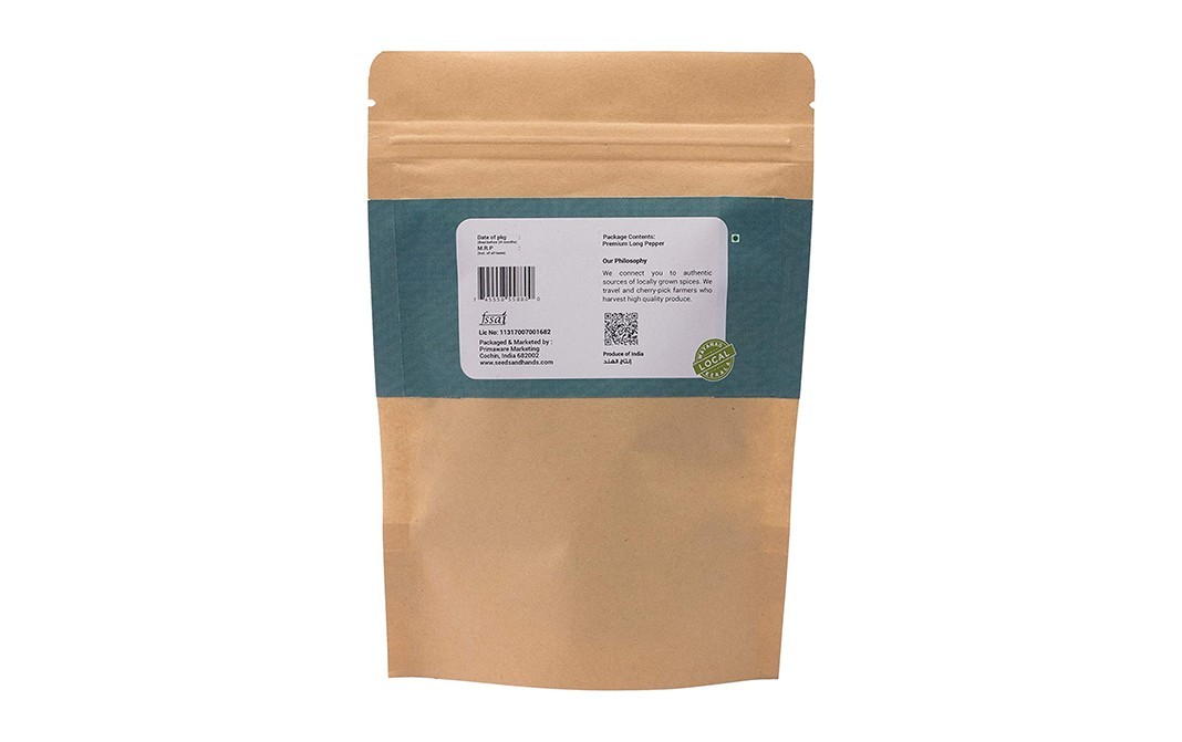 Seeds And Hands Long Pepper    Pack  100 grams